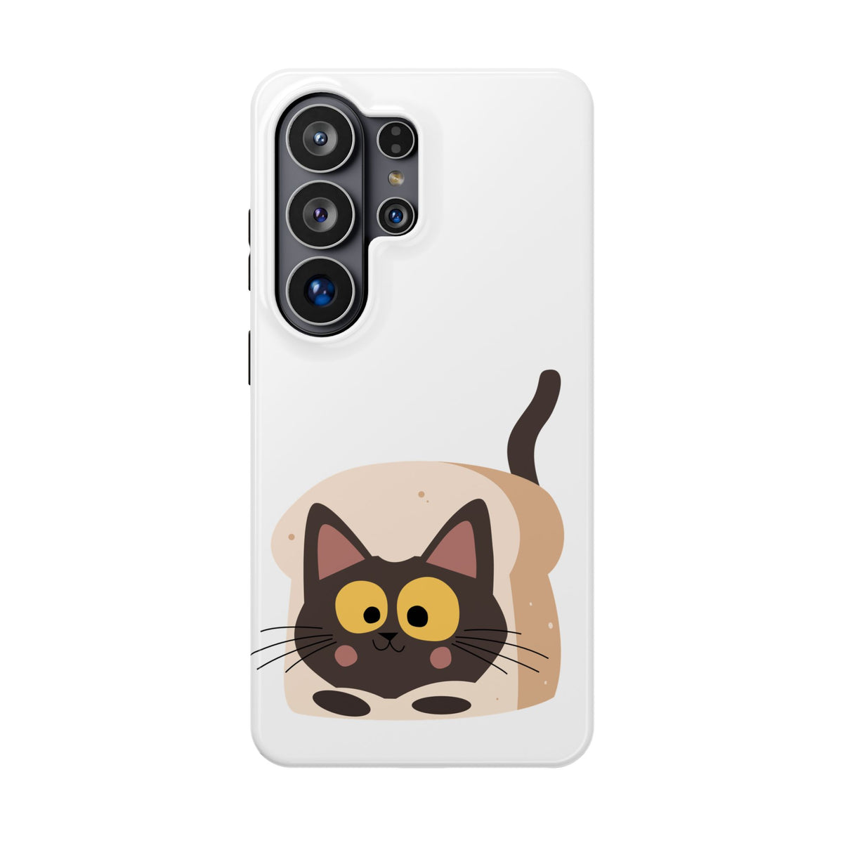 Cute Cartoon Cat Impact Phone Case – Protective iPhone Cover with Playful Kitty Design
