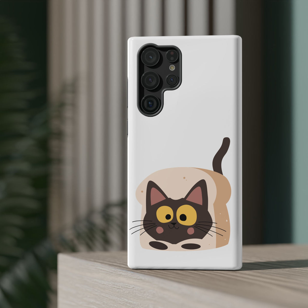 Cute Cartoon Cat Impact Phone Case – Protective iPhone Cover with Playful Kitty Design