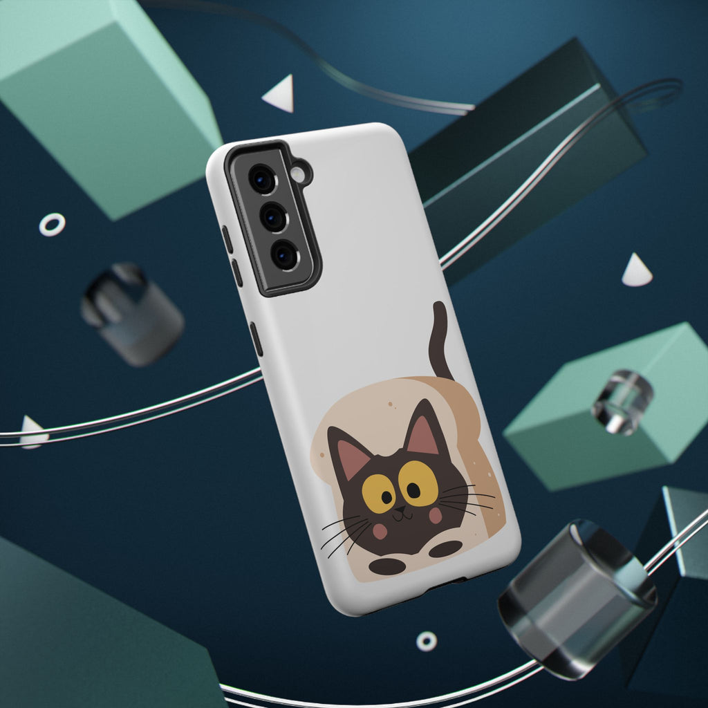 Cute Cartoon Cat Impact Phone Case – Protective iPhone Cover with Playful Kitty Design