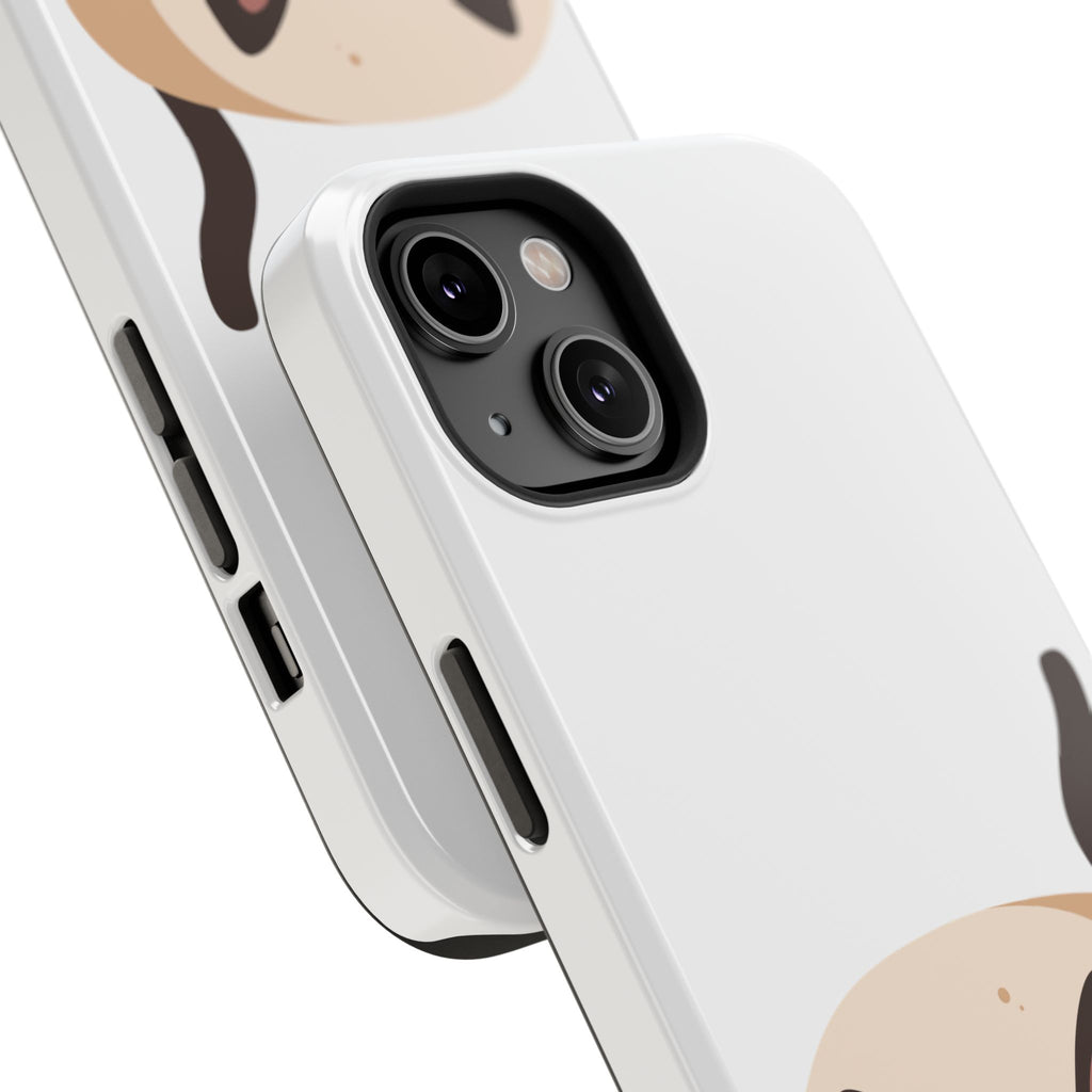 Cute Cartoon Cat Impact Phone Case – Protective iPhone Cover with Playful Kitty Design