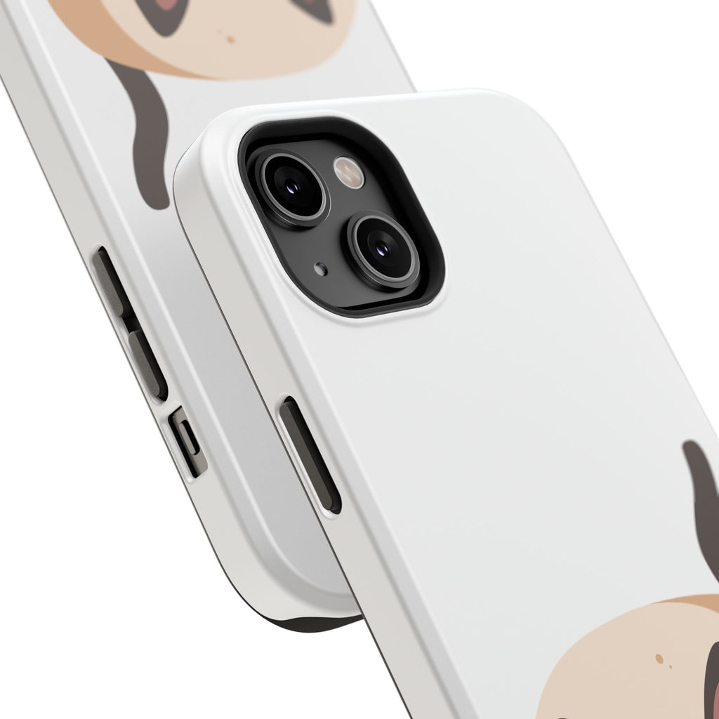 Cute Cartoon Cat Impact Phone Case – Protective iPhone Cover with Playful Kitty Design