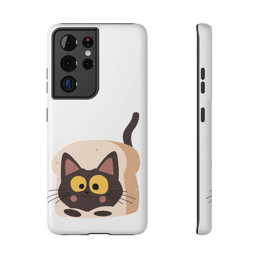 Cute Cartoon Cat Impact Phone Case – Protective iPhone Cover with Playful Kitty Design
