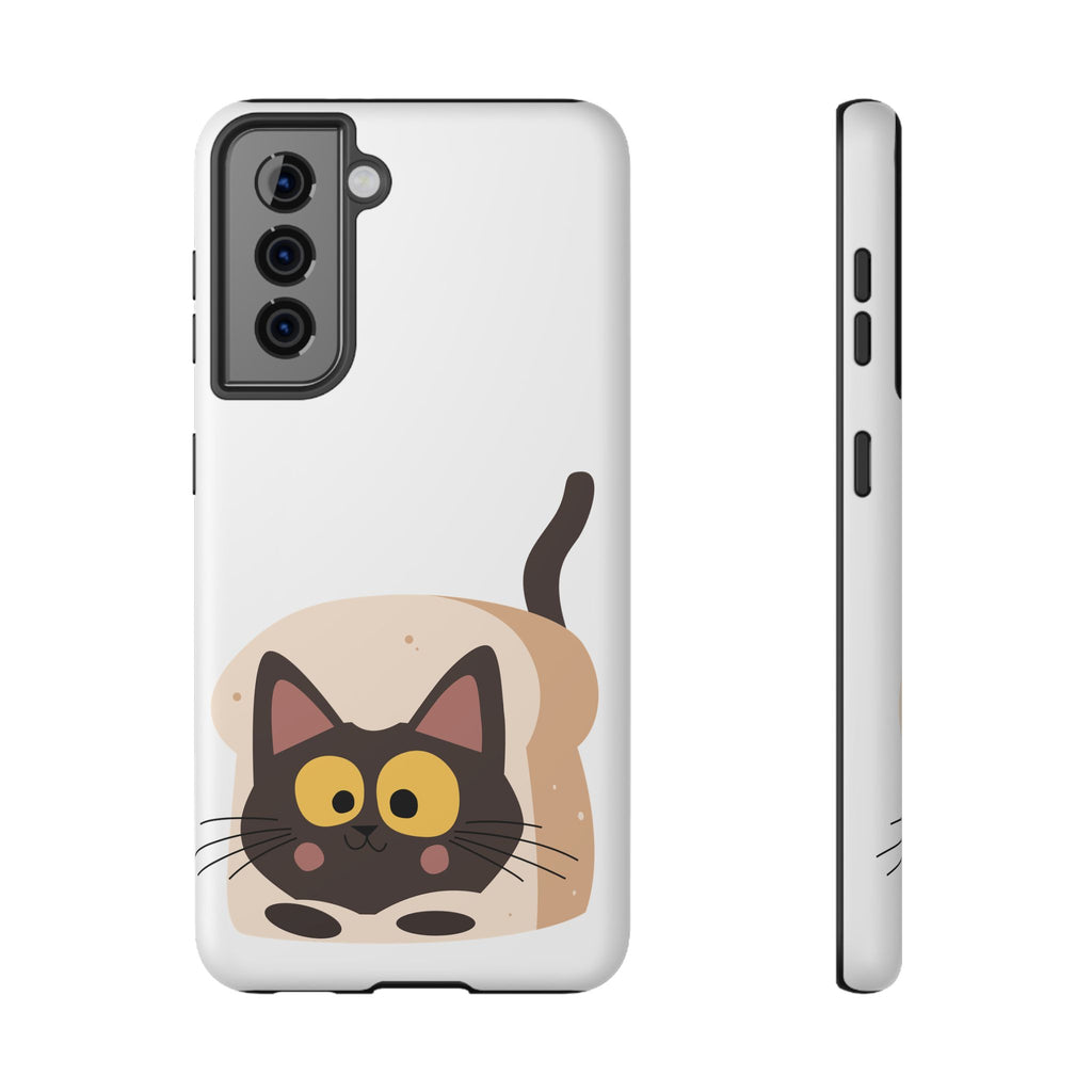 Cute Cartoon Cat Impact Phone Case – Protective iPhone Cover with Playful Kitty Design