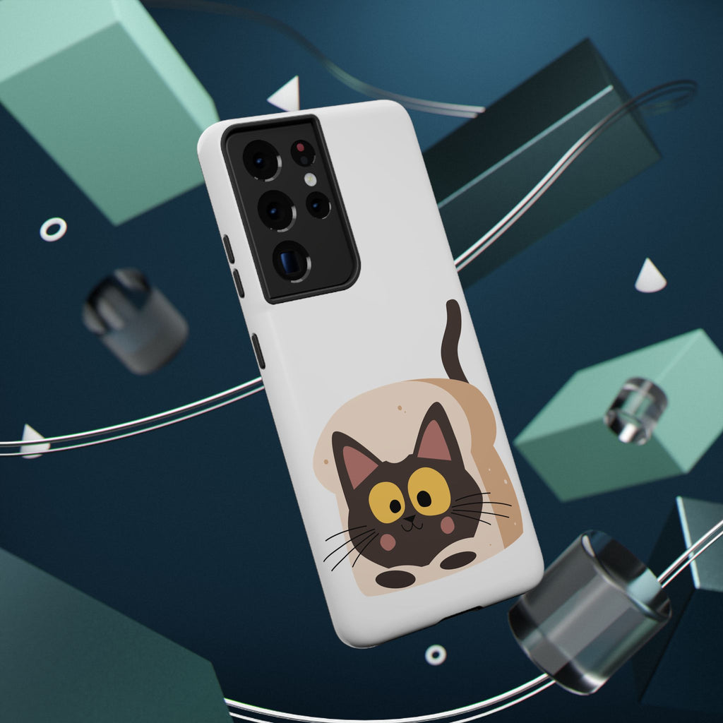 Cute Cartoon Cat Impact Phone Case – Protective iPhone Cover with Playful Kitty Design