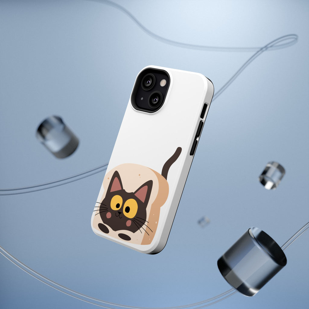 Cute Cartoon Cat Impact Phone Case – Protective iPhone Cover with Playful Kitty Design