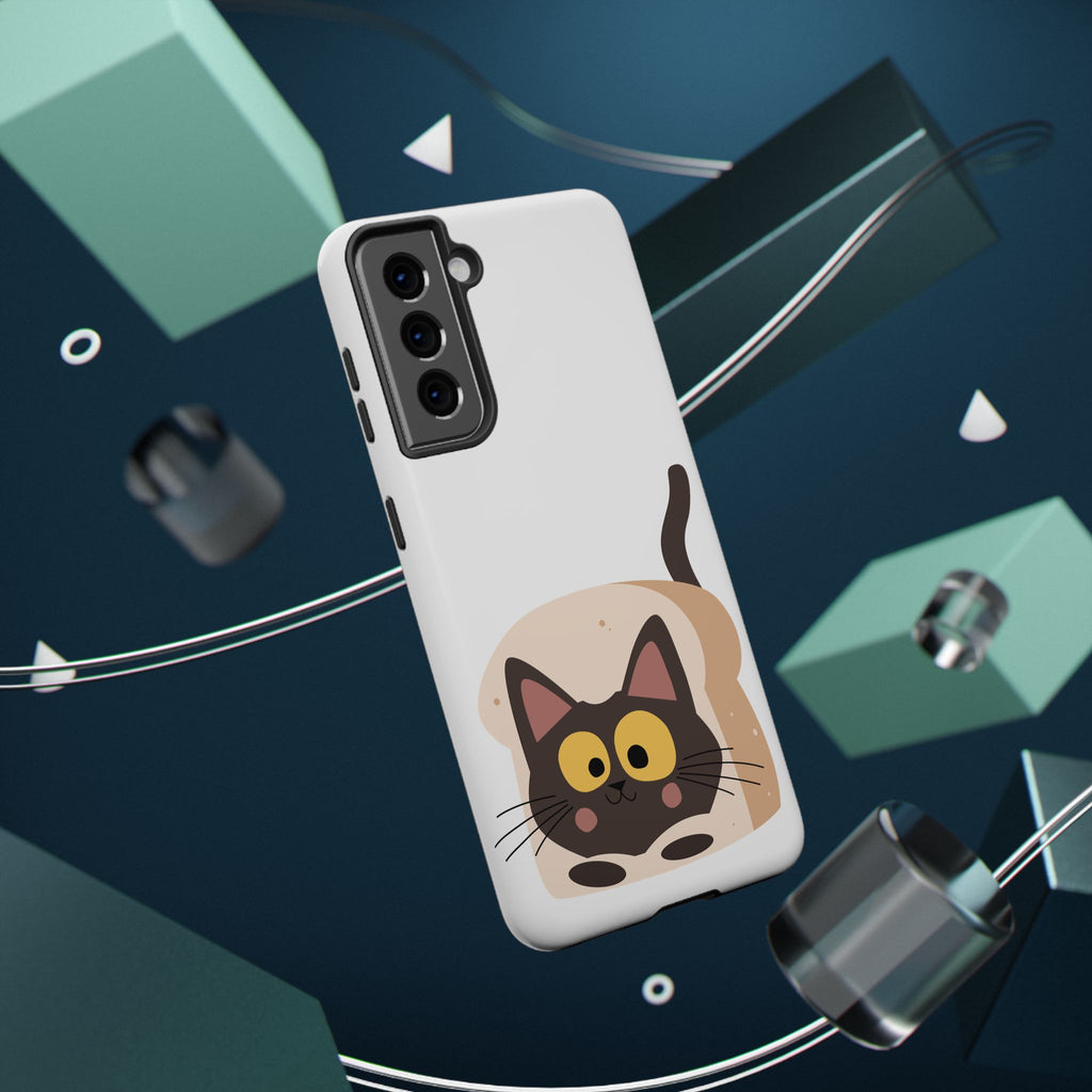 Cute Cartoon Cat Impact Phone Case – Protective iPhone Cover with Playful Kitty Design
