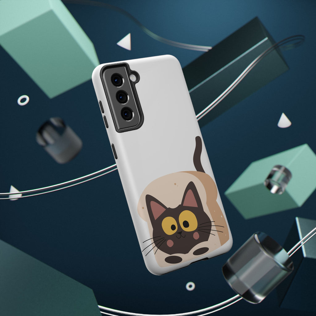 Cute Cartoon Cat Impact Phone Case – Protective iPhone Cover with Playful Kitty Design