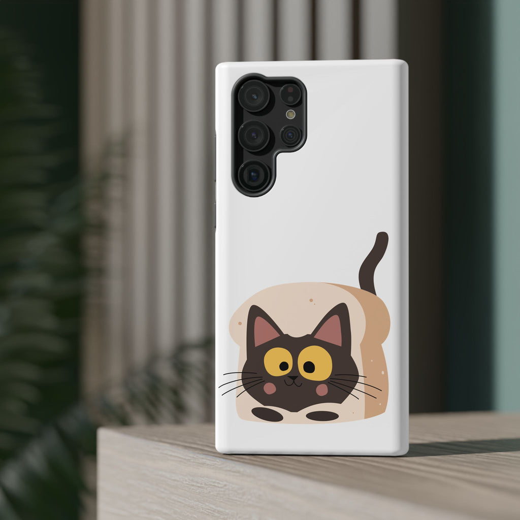 Cute Cartoon Cat Impact Phone Case – Protective iPhone Cover with Playful Kitty Design