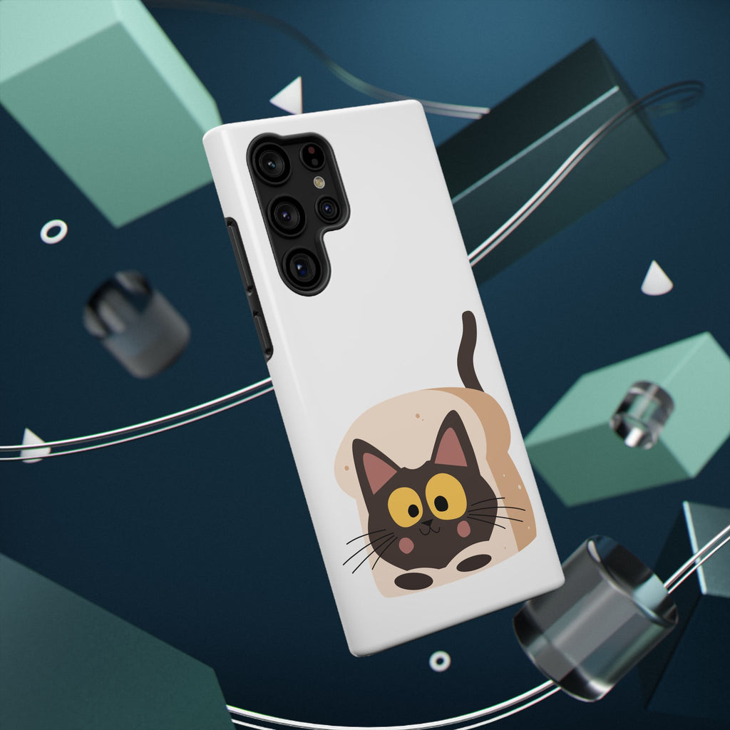 Cute Cartoon Cat Impact Phone Case – Protective iPhone Cover with Playful Kitty Design