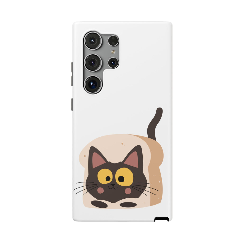 Cute Cartoon Cat Impact Phone Case – Protective iPhone Cover with Playful Kitty Design
