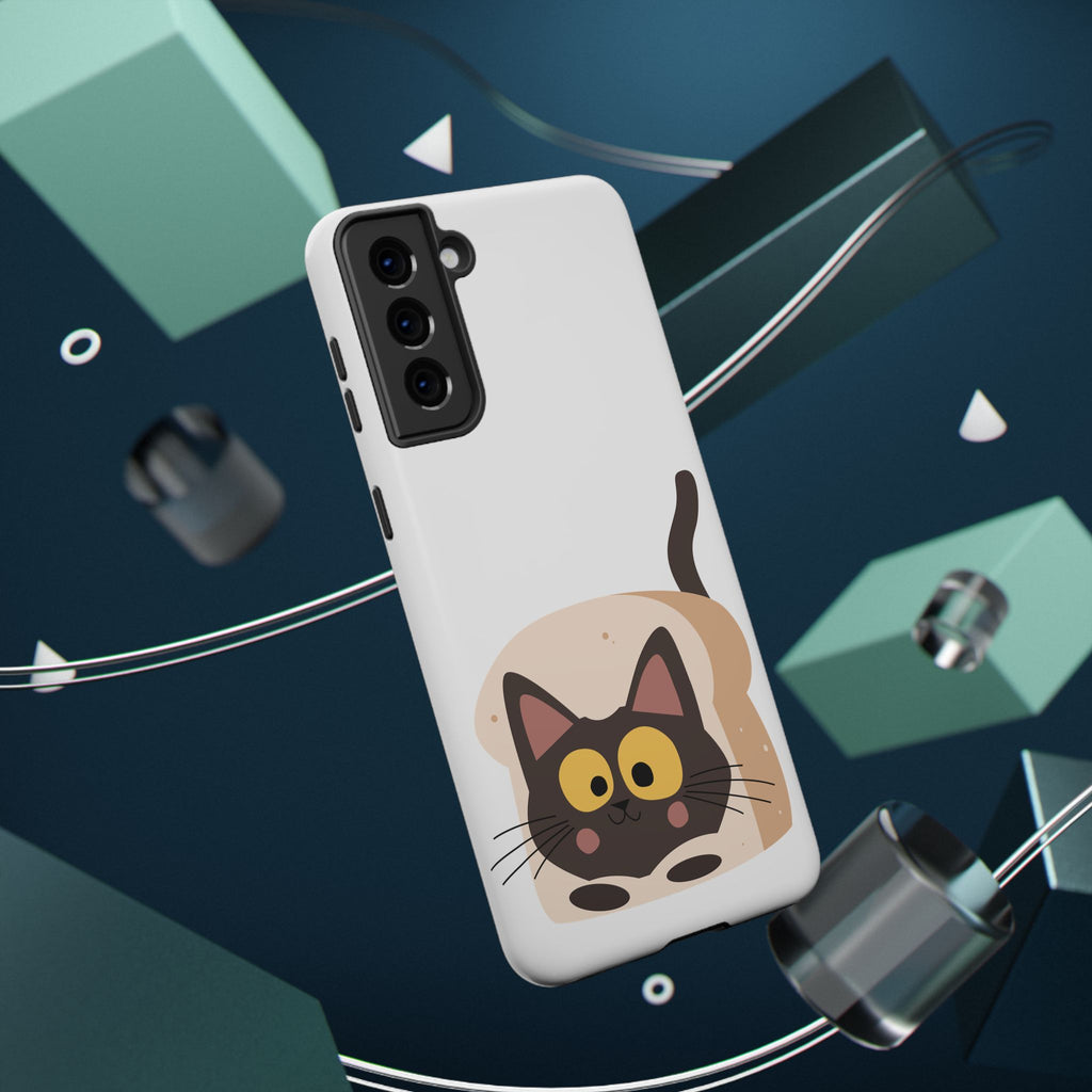 Cute Cartoon Cat Impact Phone Case – Protective iPhone Cover with Playful Kitty Design